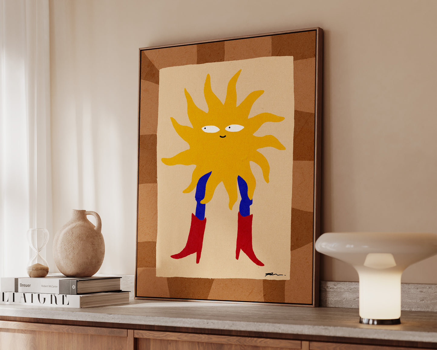 Sun Cowgirl Canvas