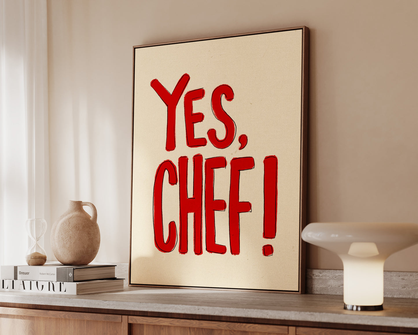 Yes Chef Canvas