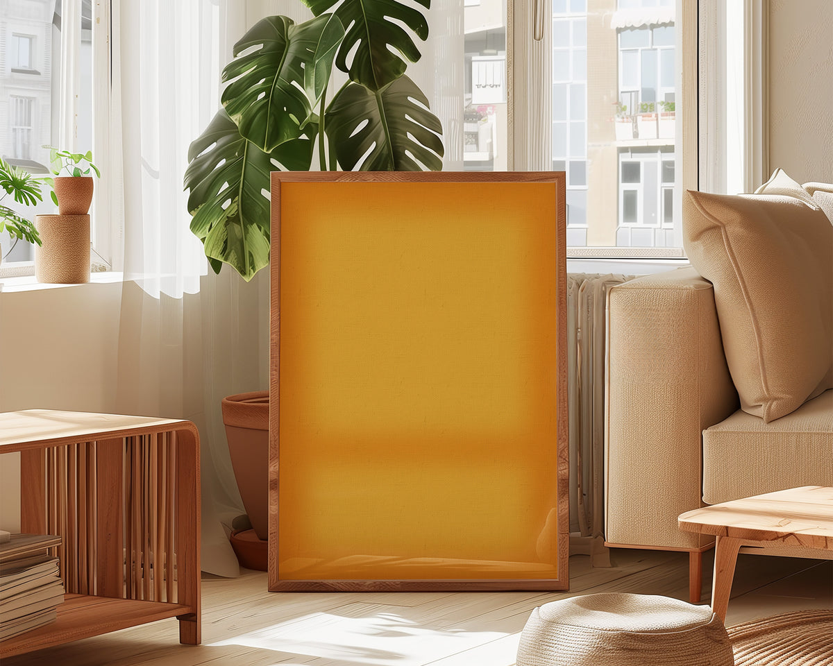 Sunlight Gradient Abstract Wall Art Print