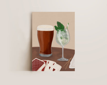 Ale & Hugo Spritz Date Night Print
