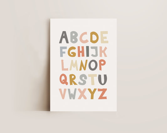 Alphabet Print