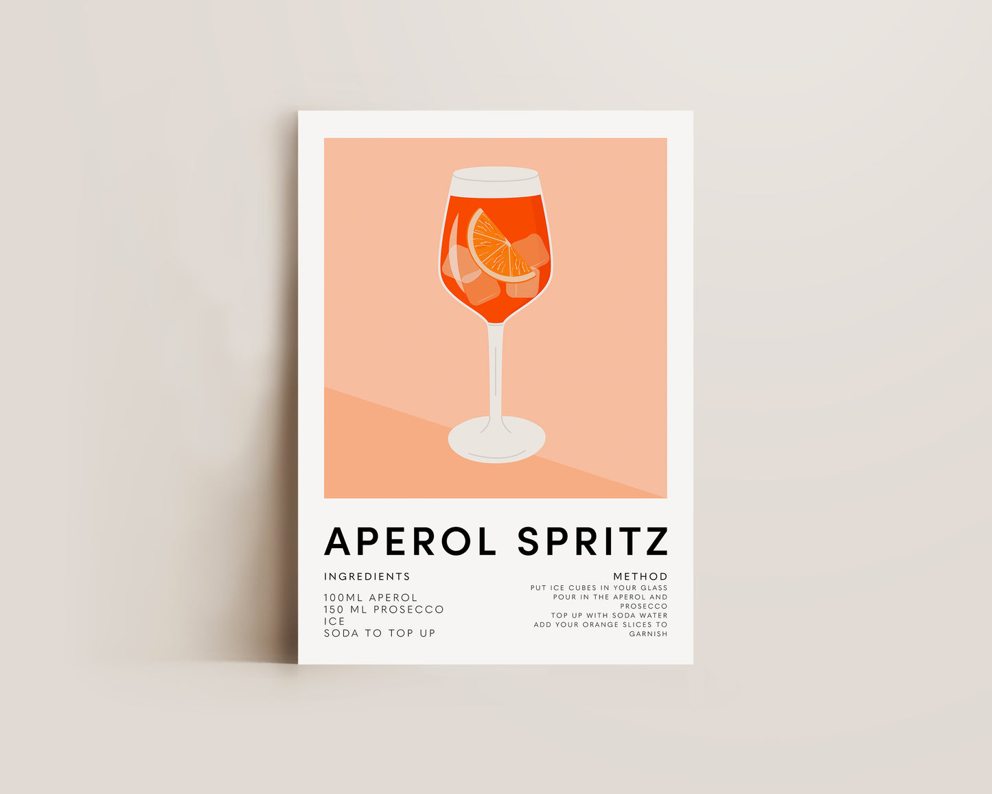 Aperol Spritz Print