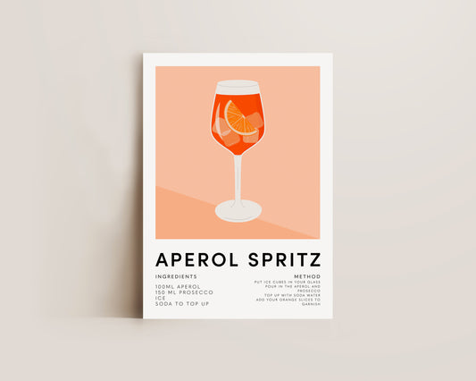 Aperol Spritz Print