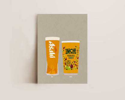 Asahi & Inch's Print
