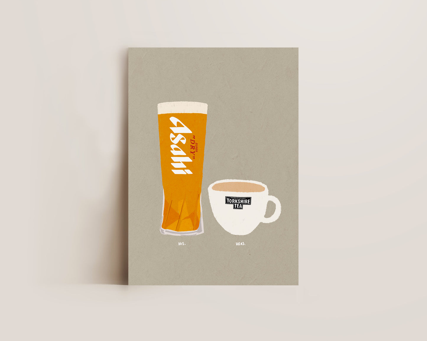 Asahi & Yorkshire Tea Print