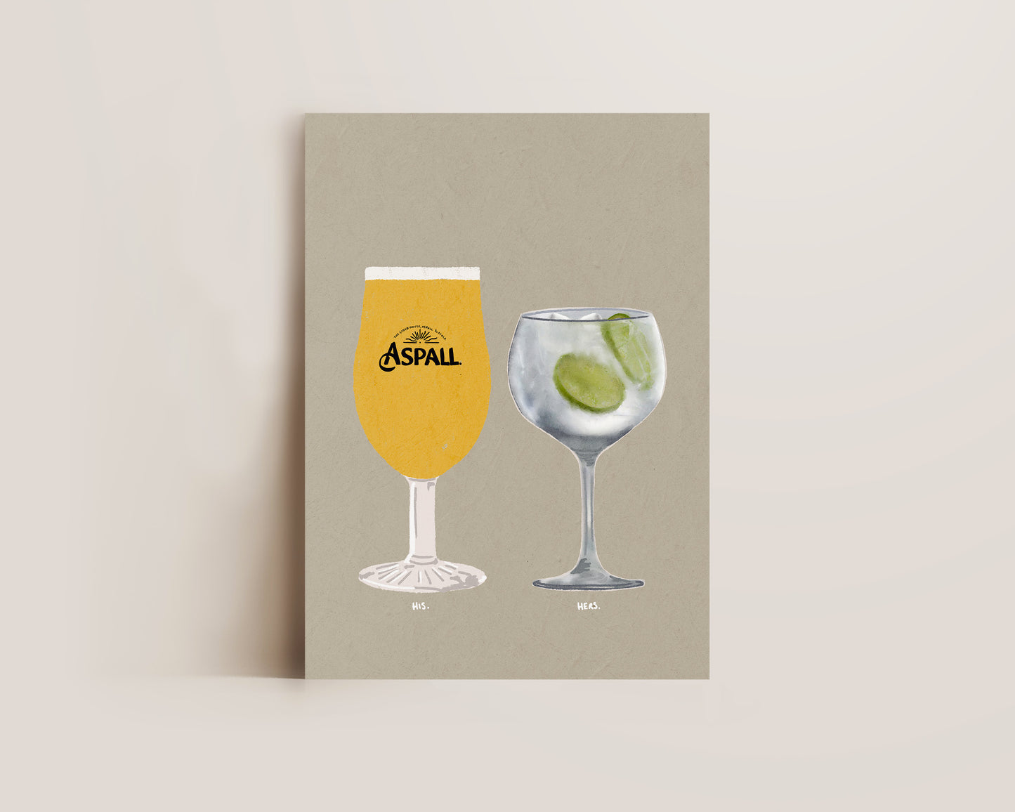 Aspall & G&T Print