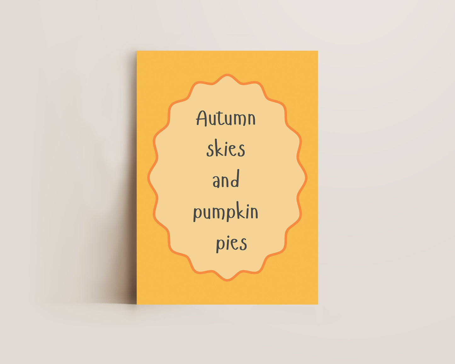 Autumn Skies Print