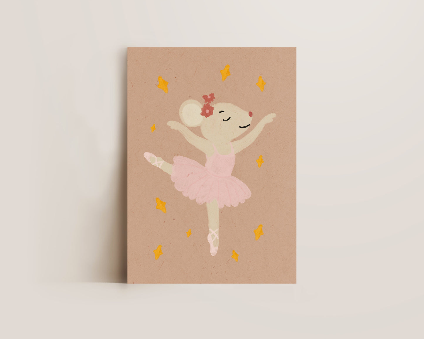 Ballerina Mouse Print