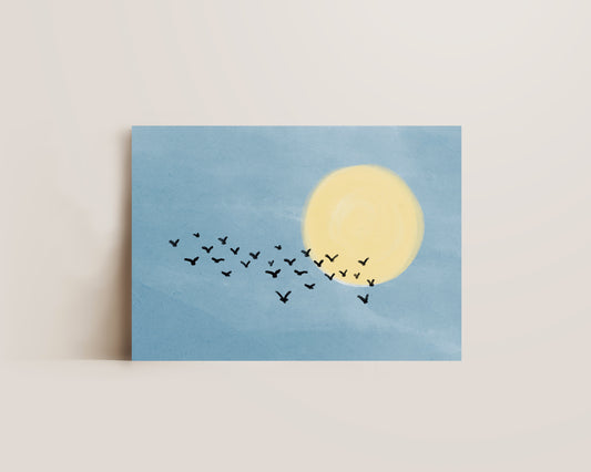 Flock Of Birds Print