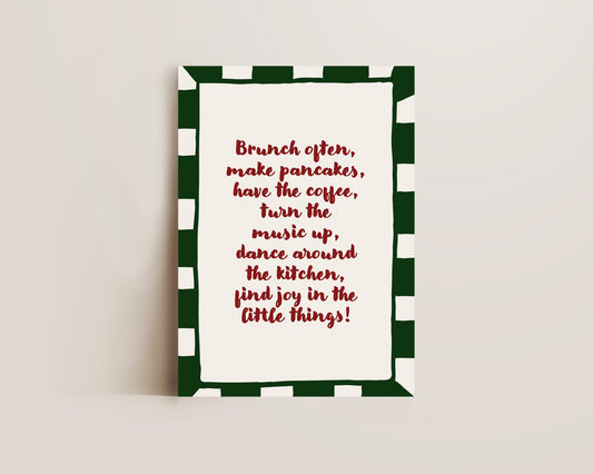 Brunch Often Print