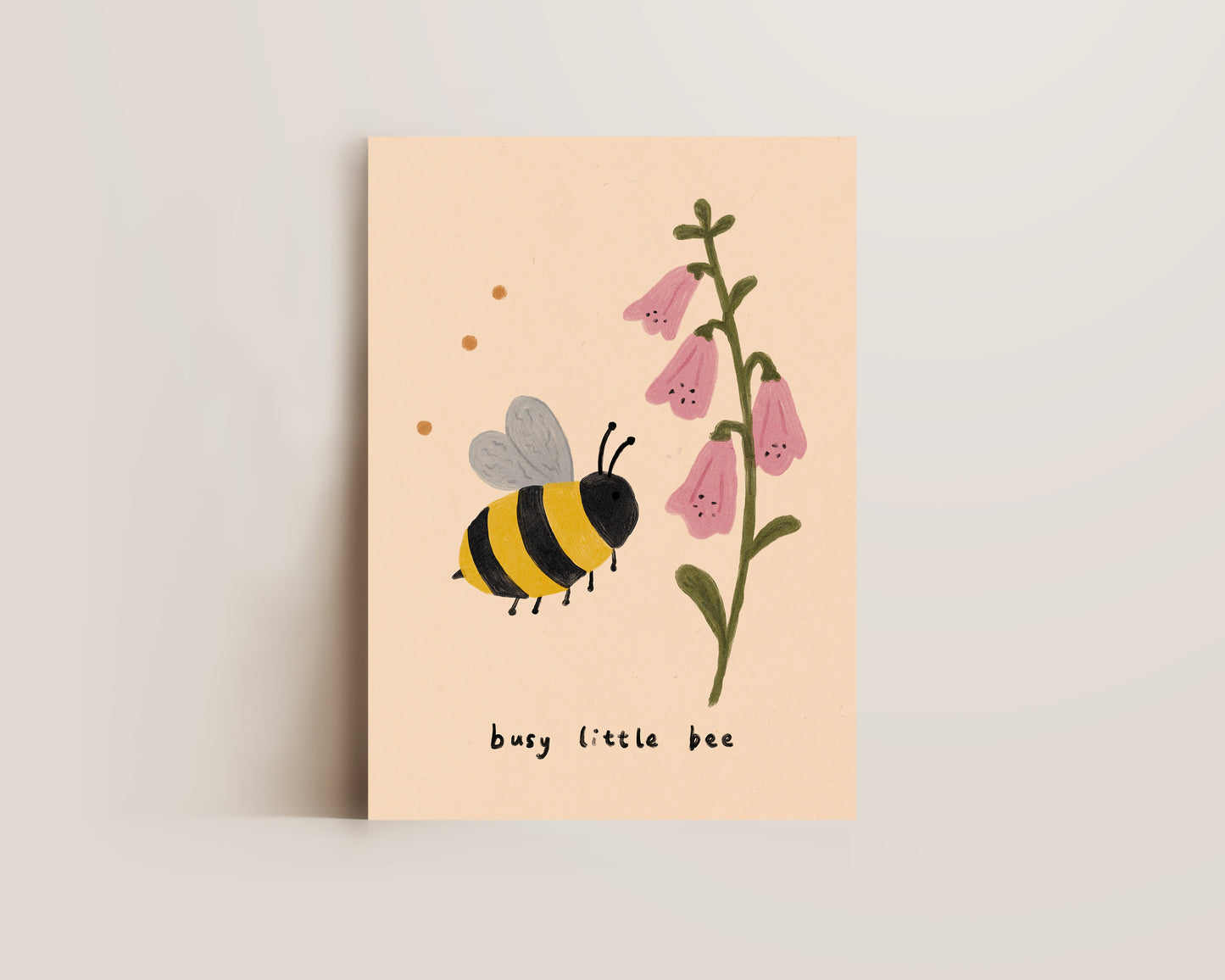 Busy Little Bee Print