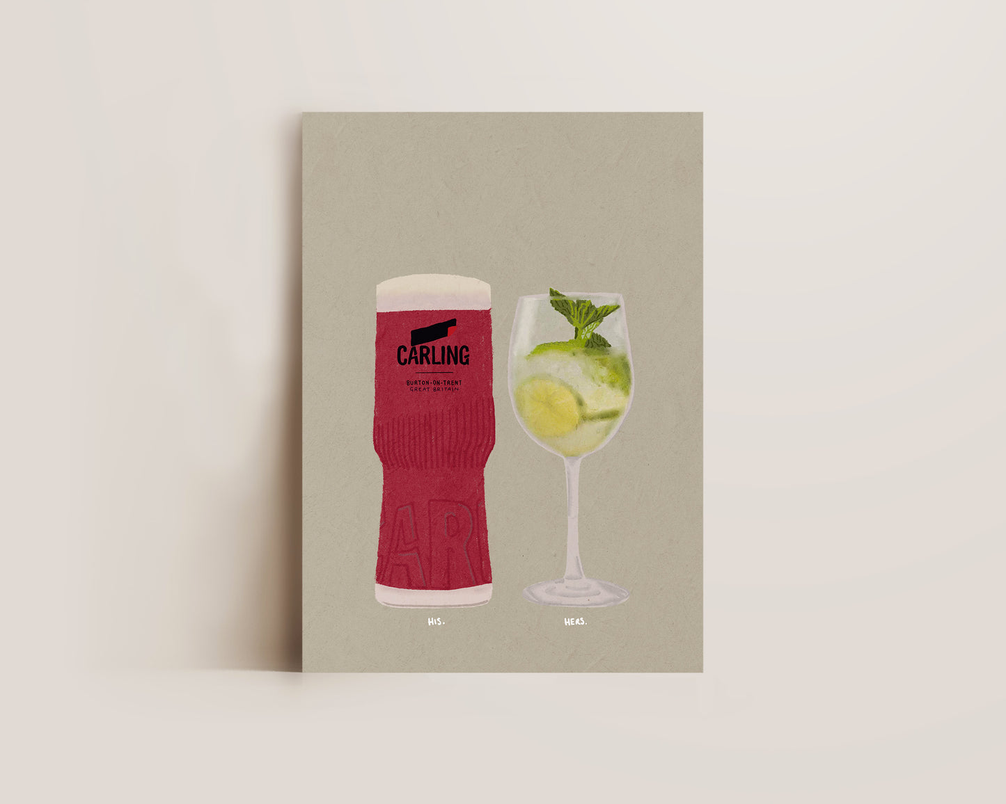 Carling Snakebite & Hugo Spritz Print
