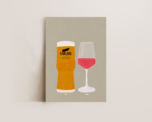 Carling & Rose Print