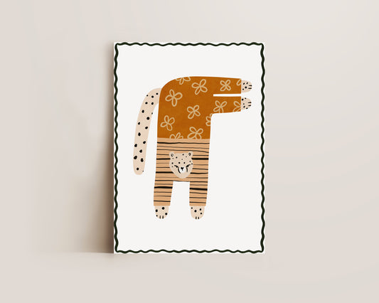 Chilling Cheetah Print