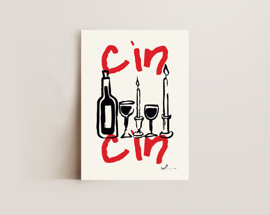 Cin Cin Print