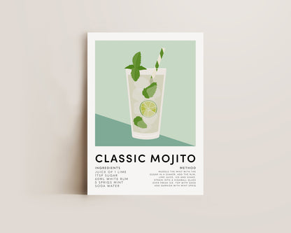 Classic Mojito Print