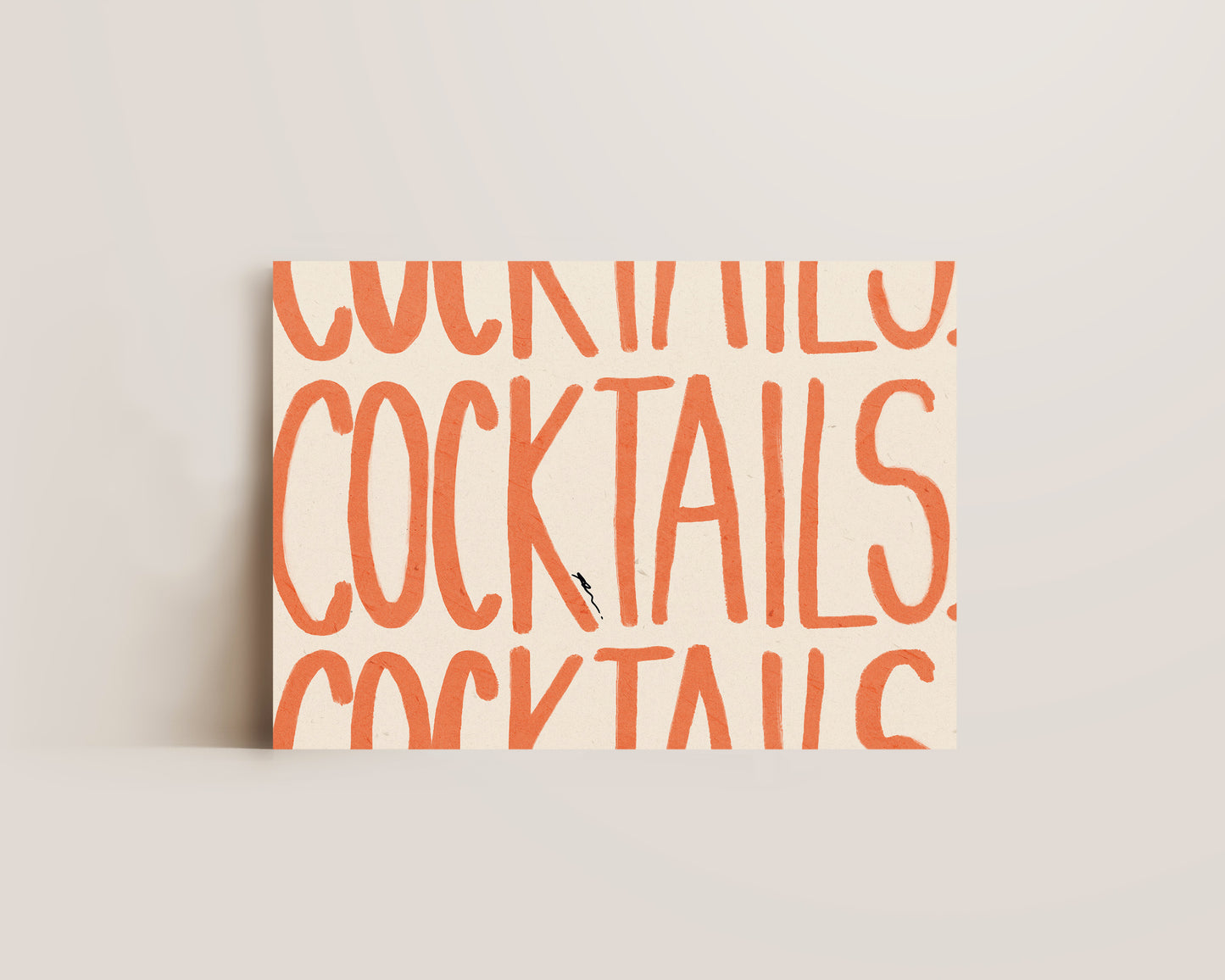 Cocktails Print