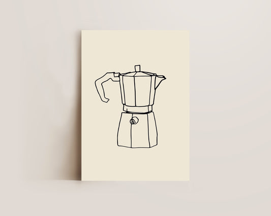 Coffee Pot Print
