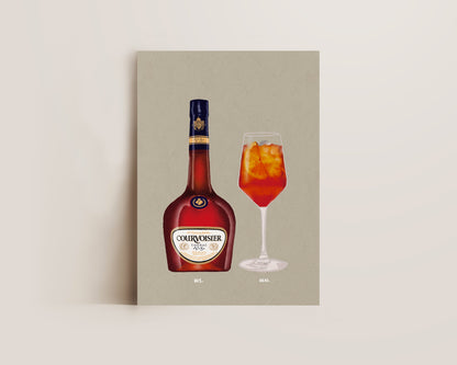 Courvoisier & Aperol Spritz Print