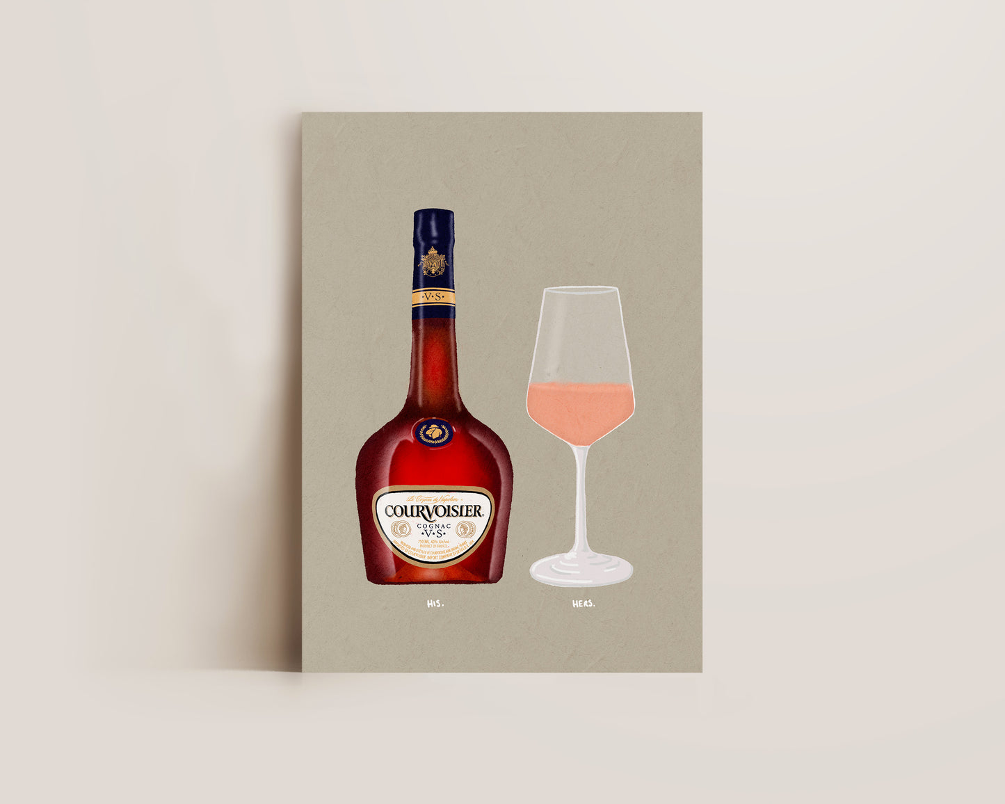 Courvoisier & Rose Print