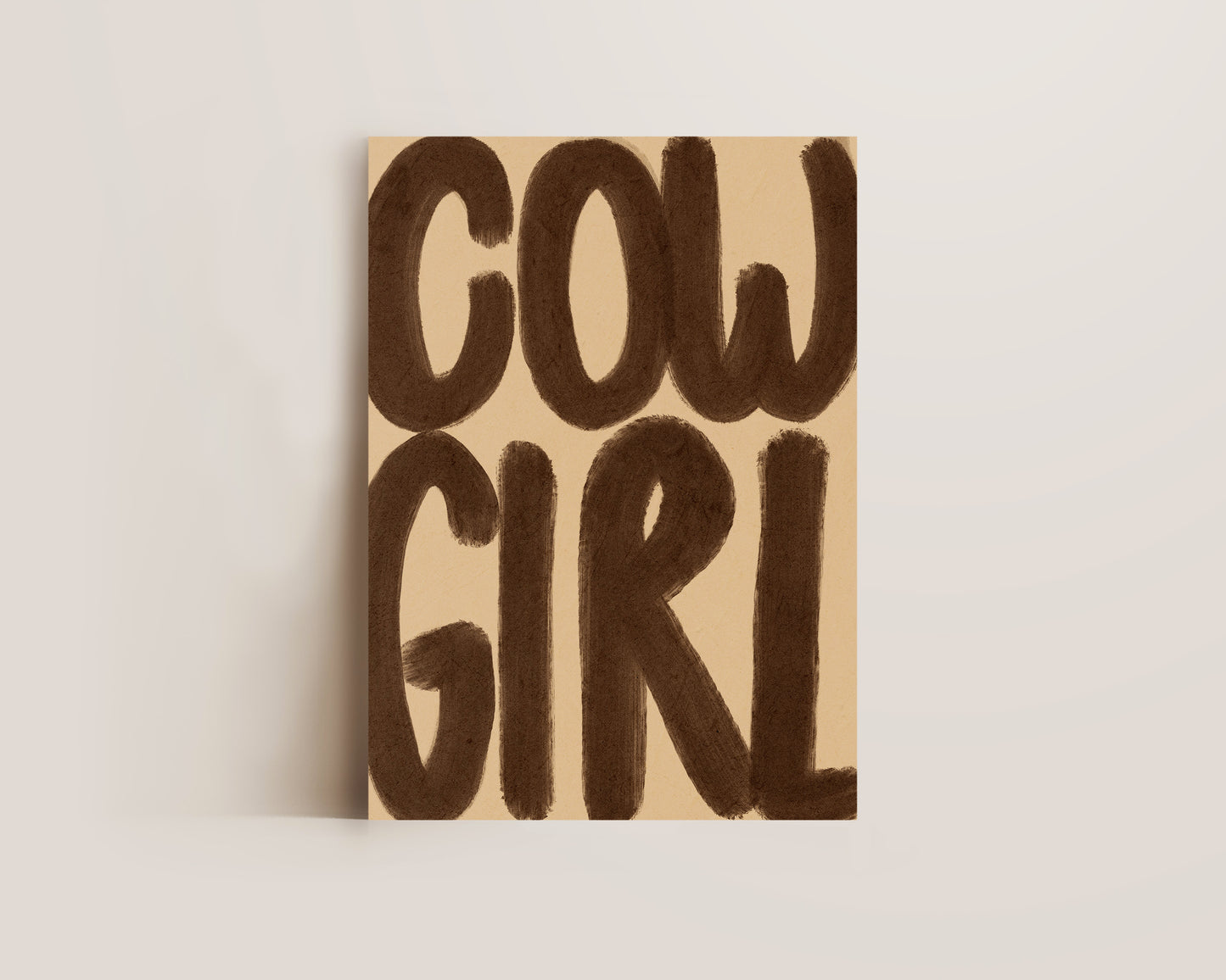 Cowgirl Print