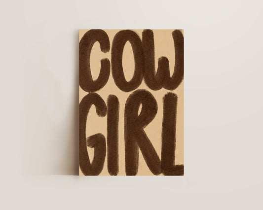 Cowgirl Print