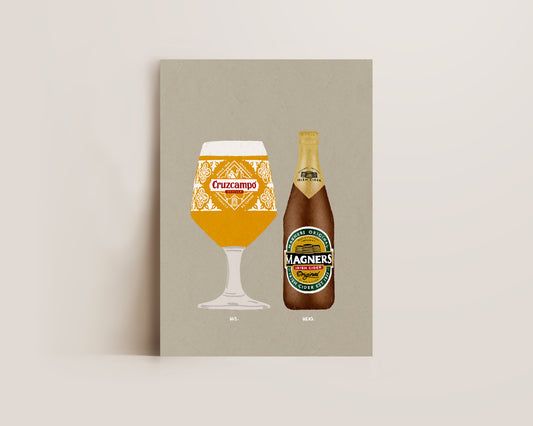Cruzcampo & Magners Print
