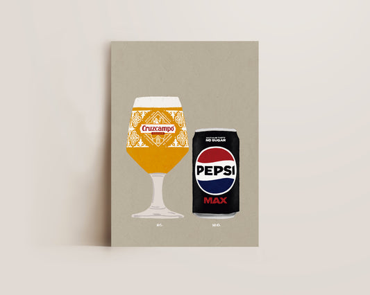 Cruzcampo & Pepsi Max Print