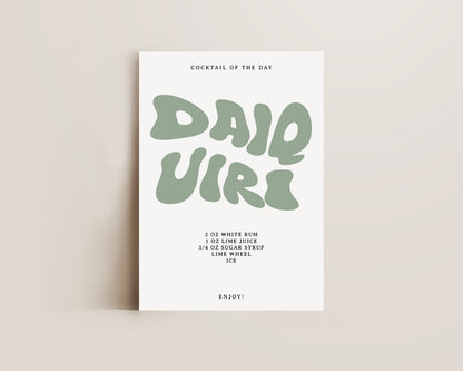 Daiquiri Recipe Print