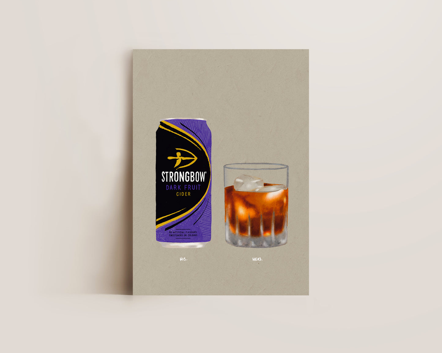 Strongbow Dark Fruits & Black Russian Print