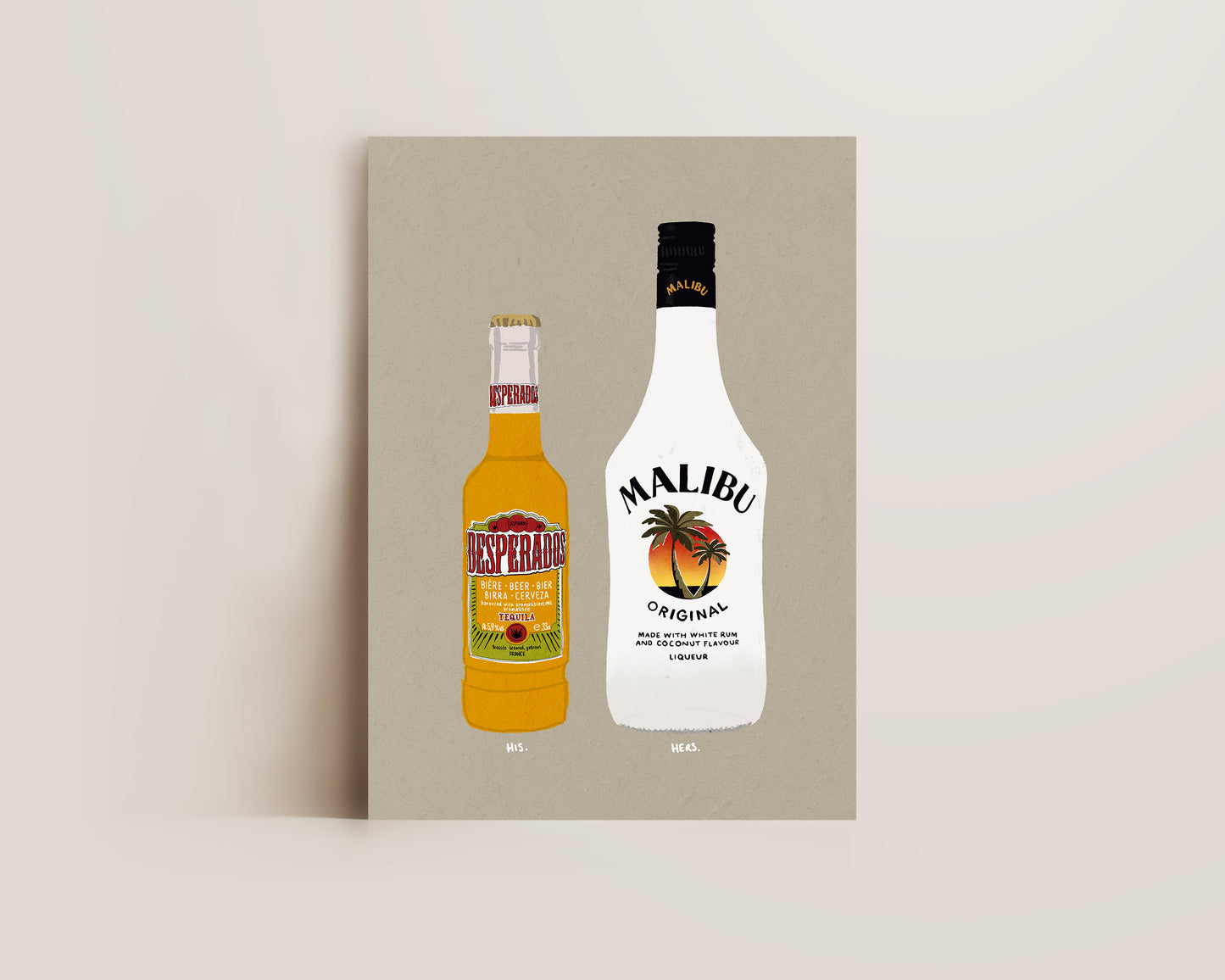 Desperados & Malibu Print