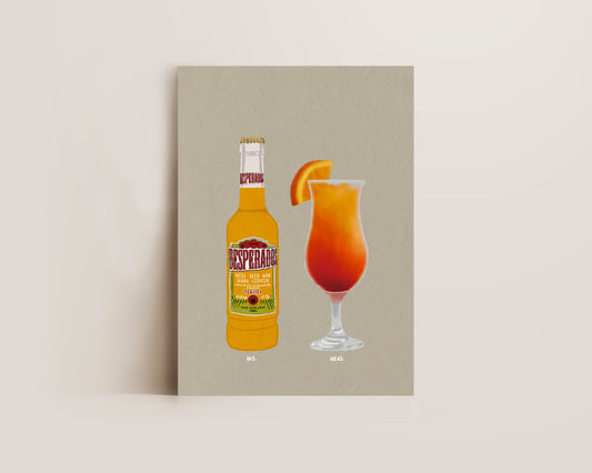 Desperados & Sex On The Beach Print