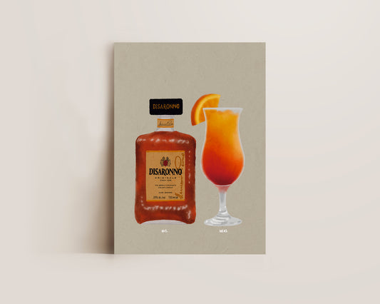 Disaronno & Sex On The Beach Print