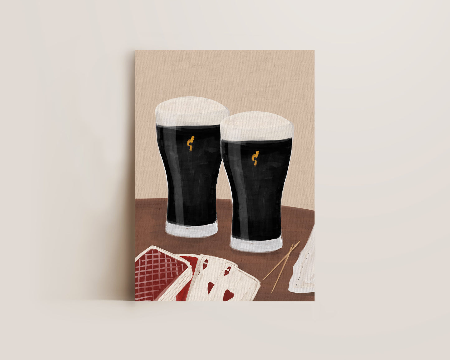 Black Stout Date Night Print