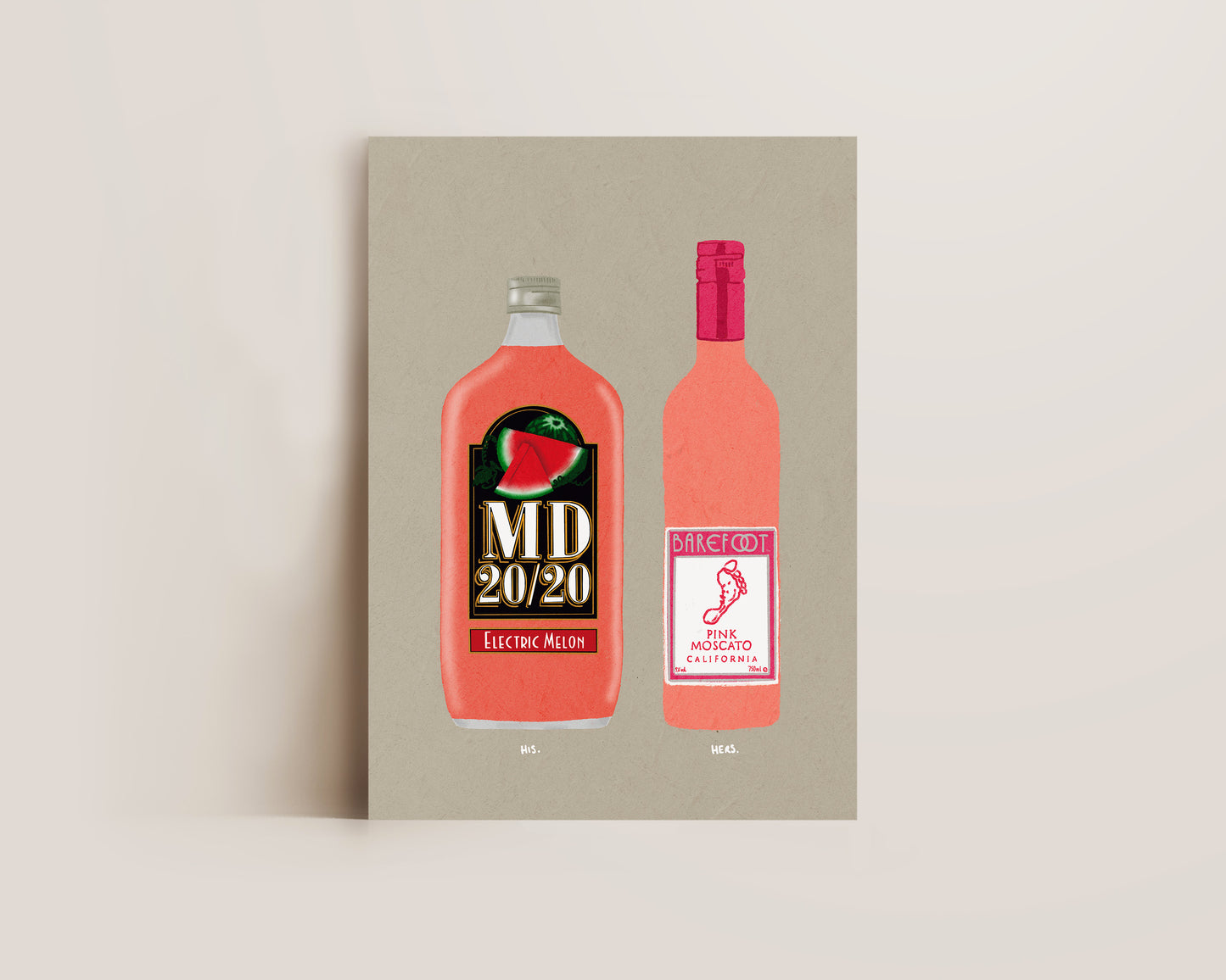Electric Melon MD & Pink Moscato Print