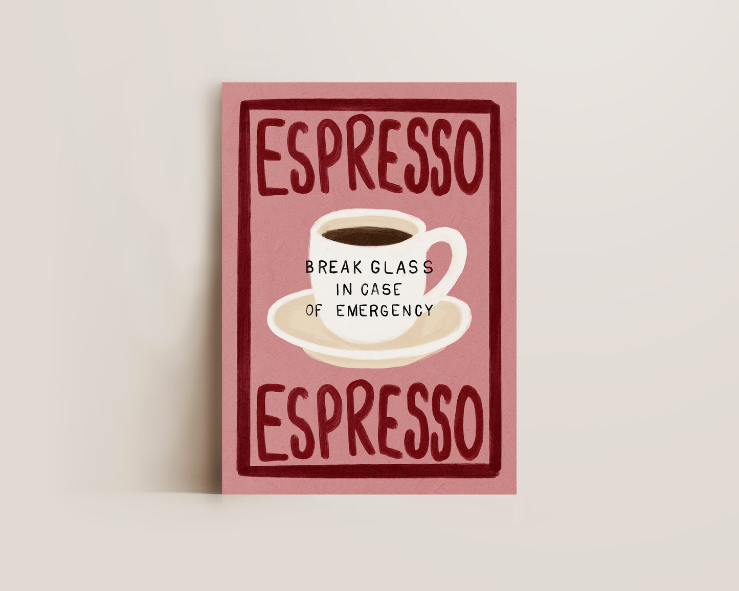 Emergency Espresso Print