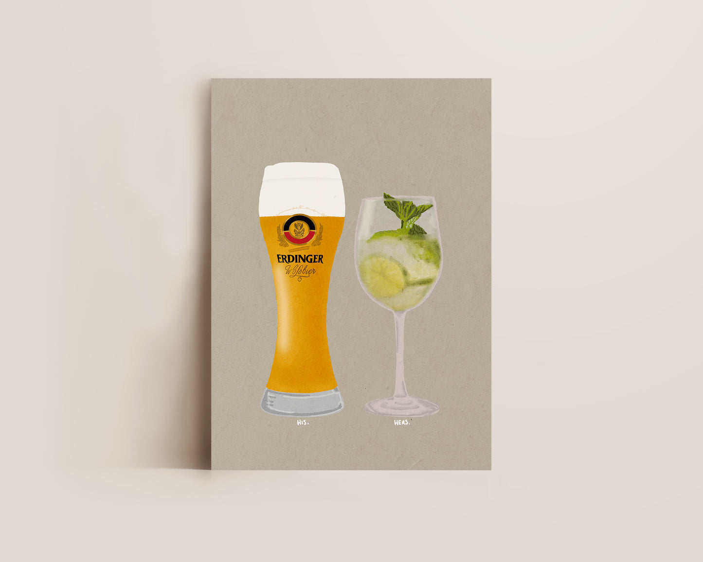 Erdinger & Hugo Spritz Print