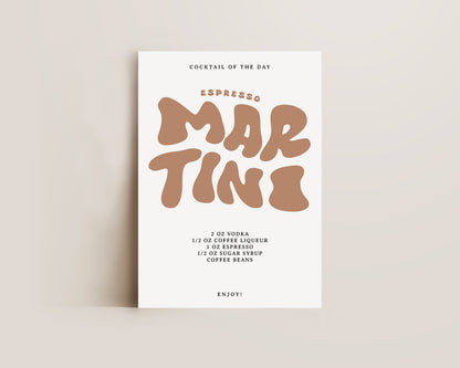 Espresso Martini Recipe Print
