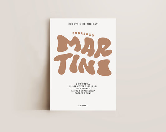 Espresso Martini Recipe Print