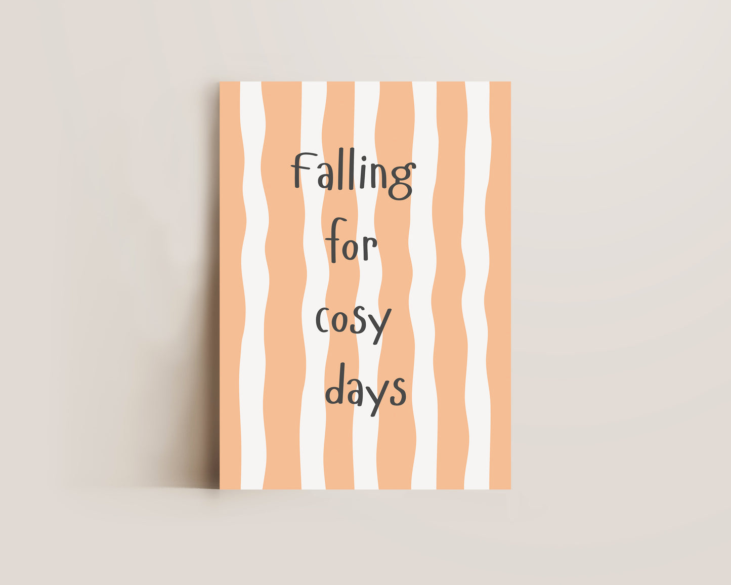 Falling For Cosy Days Print