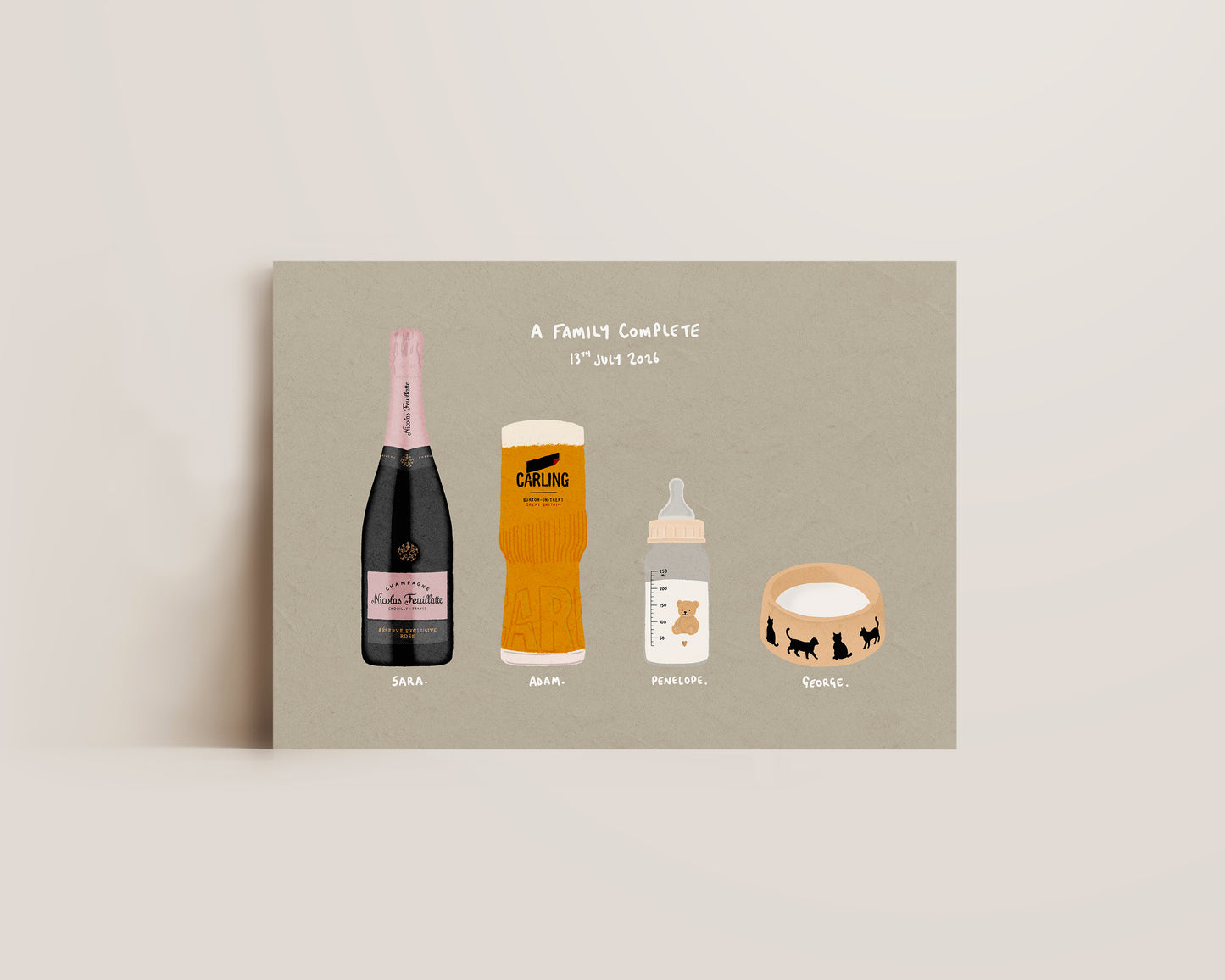 Custom Drinks Print