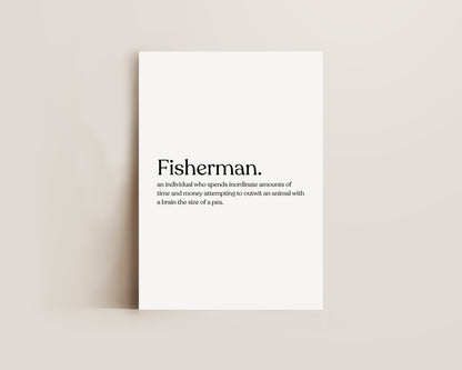 Fisherman Definition Print