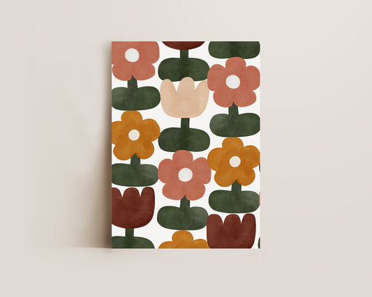 Flower Pattern Print