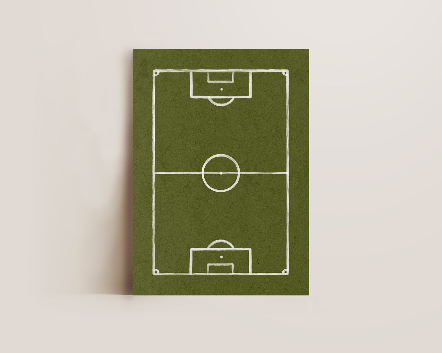 Football Pitch Print