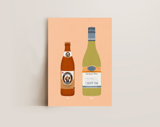 Franziskaner & Oyster Bay Print