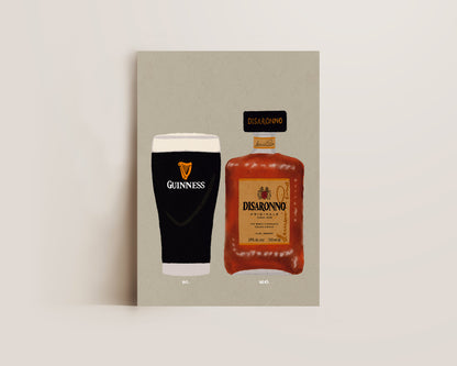 Guinness & Disaronno Print