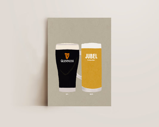 Guinness & Jubel Print