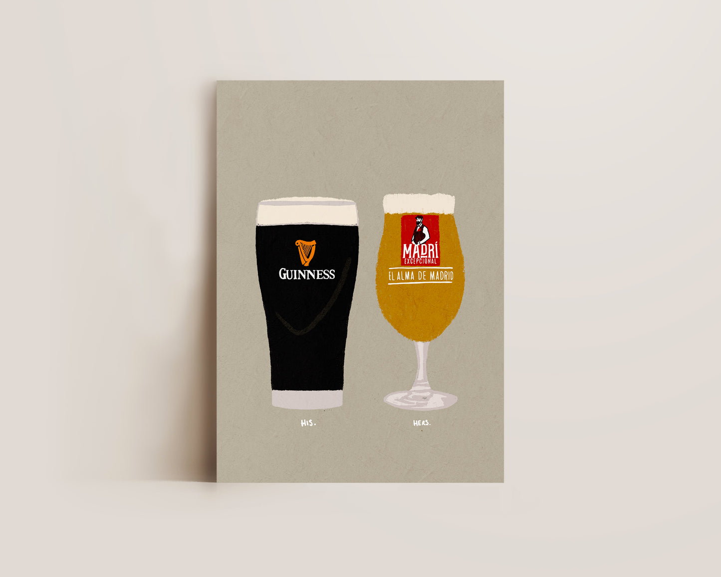 Guinness & Madri Print