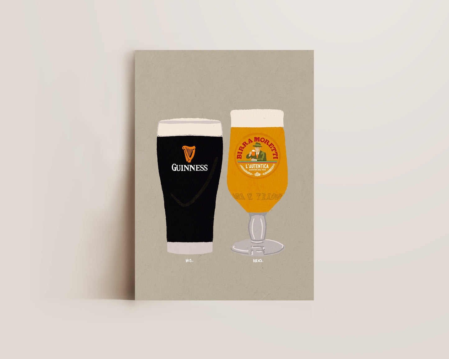 Guinness & Moretti Print
