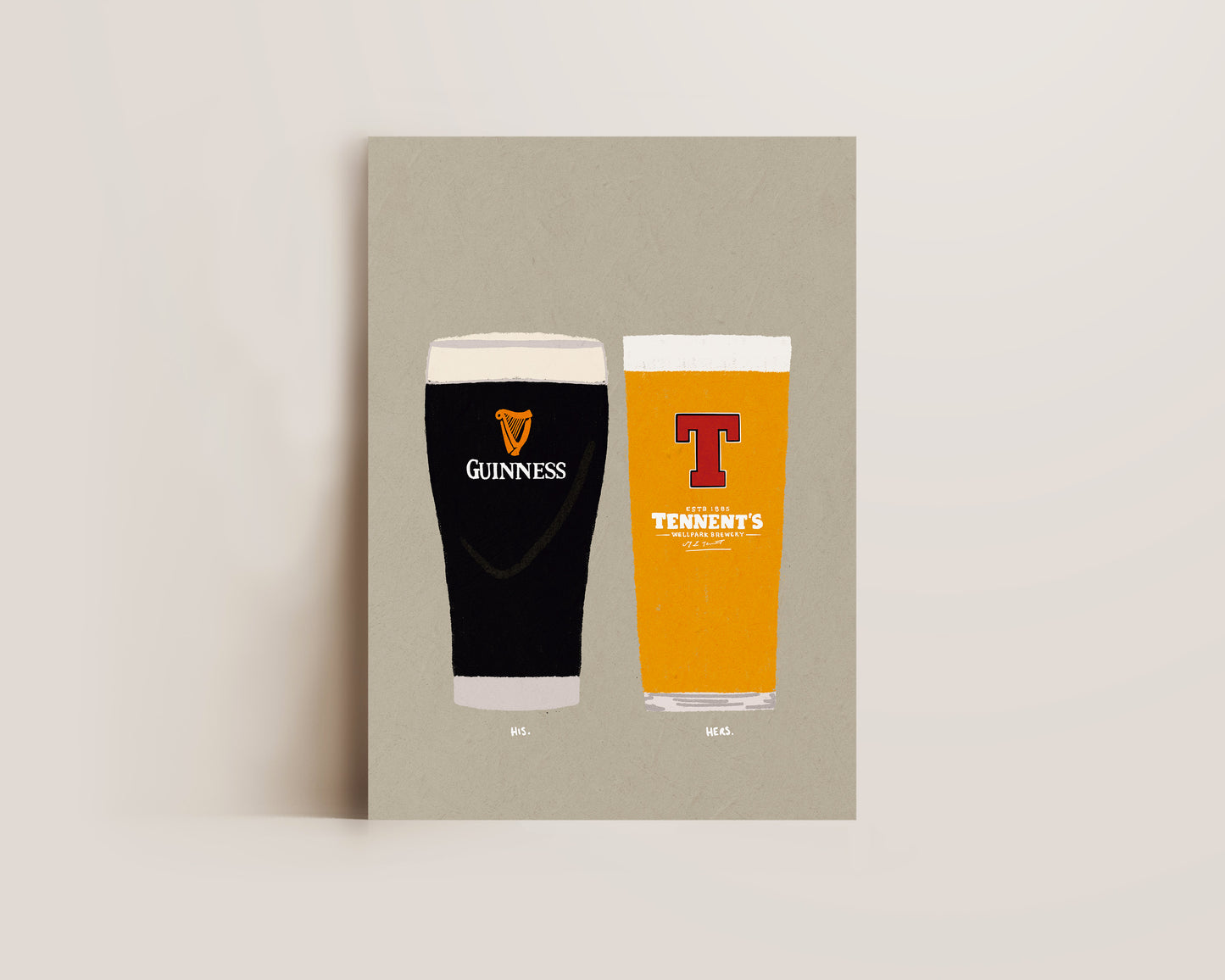 Guinness & Tennent's Print